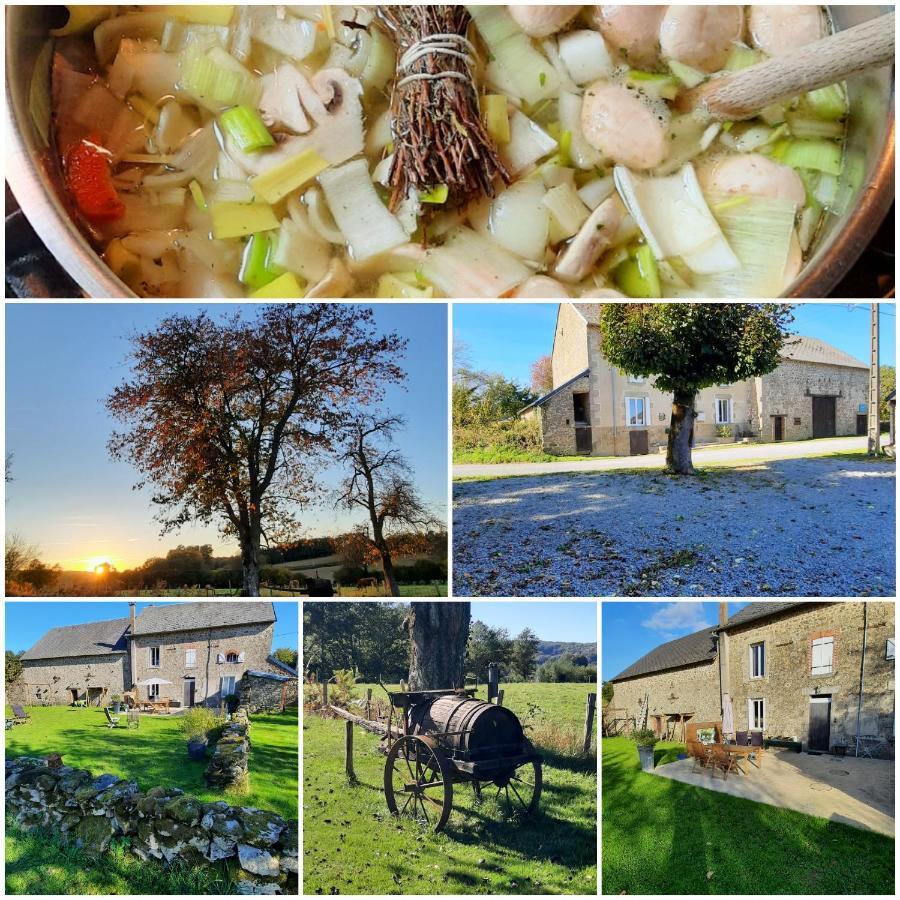 Dans La Creuse Bed and Breakfast Mourioux-Vieilleville Exteriör bild